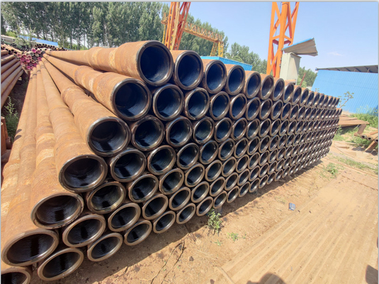 used drill pipe ¢140*11.54*9.6m, thread 5 1/2" FH