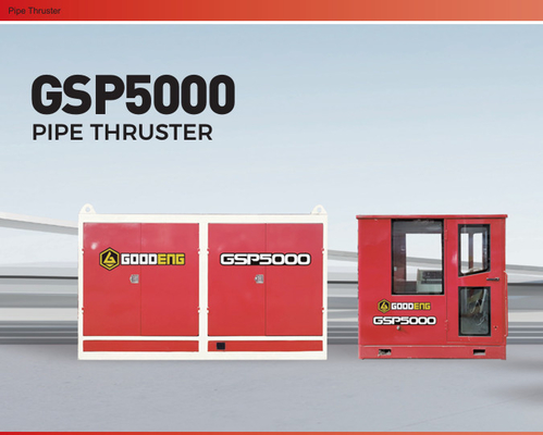 500ton pipe thruster, GSP5000 pipe thruster, goodeng GSP5000 pipe thruster