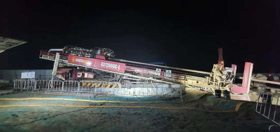 GS12000C-L horizontal directional drilling machine, goodeng hdd machine,1200ton horizontal directional drilling machine
