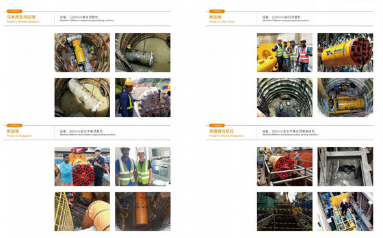 Φ800mm slurry Pipe Jacking Machine, pipe jacking machine, microtunneling machine,tunnel boring machine