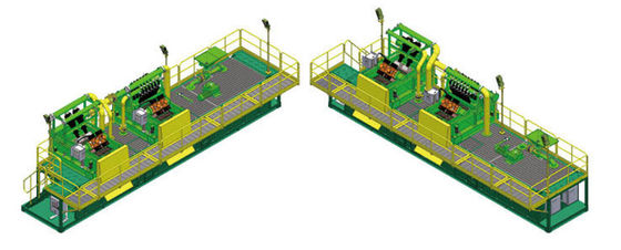 mud recycling system,GNMS-800B self contained mud recycling,800GPM mud recycling system