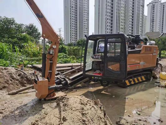 horizontal directional driller, 45T horizontal directional drilling rig, no-dig pipe-laing hdd rig