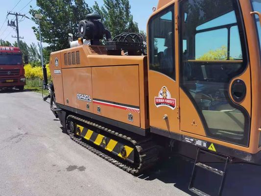 hdd machine 42ton for underground pipeline, trenchless horizontal directional drilling machine GS420-LS, 42t hdd rig
