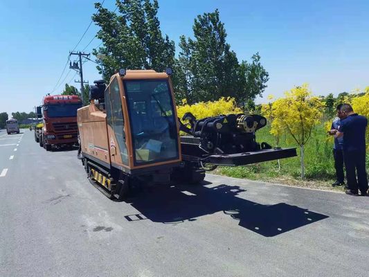 hdd machine 42ton for underground pipeline, trenchless horizontal directional drilling machine GS420-LS, 42t hdd rig