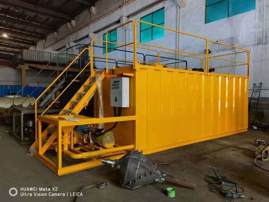 mud mixing system, mud tank,20m³ mud mixing system, 20m³ mud tank, 20cbm mud mixing system, 20cbm mud tank