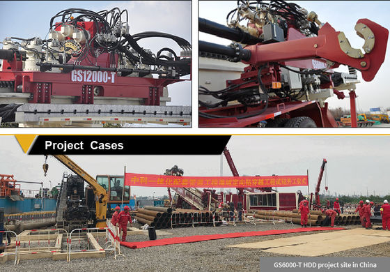 GS12000C-L horizontal directional drilling machine, goodeng hdd machine,1200ton horizontal directional drilling machine